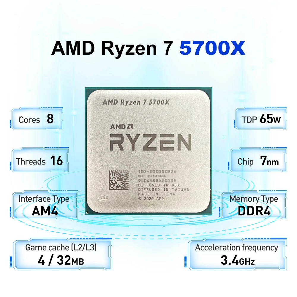 AMD Ryzen 7 5700X + ASUS TUF G - X870E Atx Motherboard ulasan dan harga