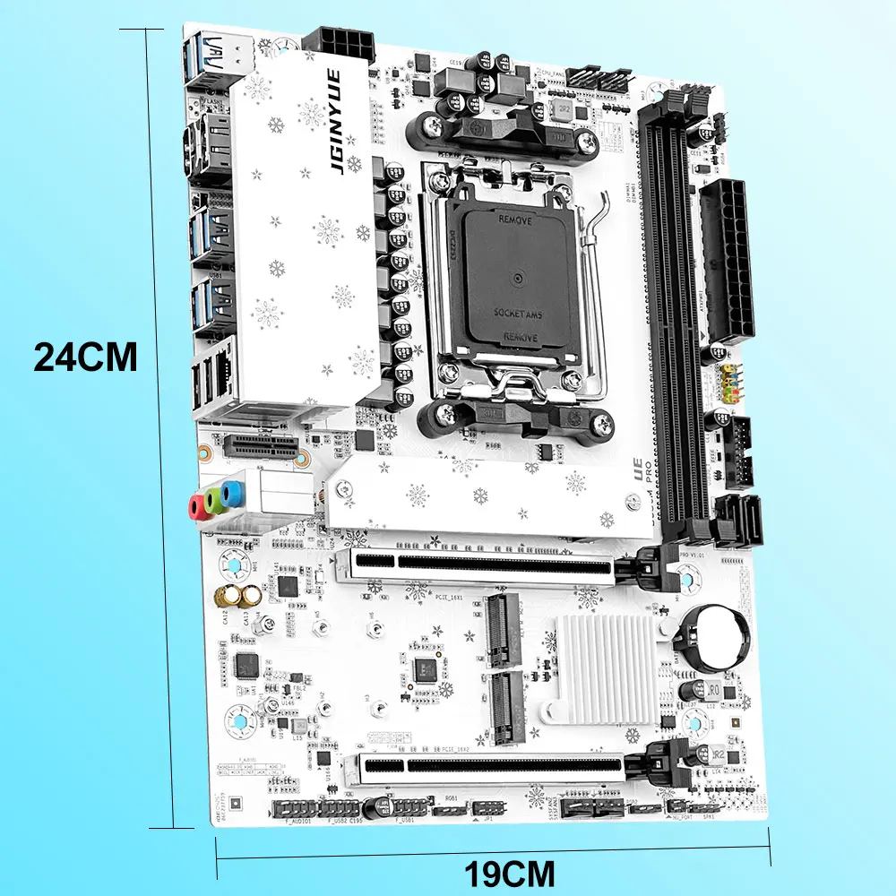 Set Motherboard JGINYUE B850M  - X870E Atx Motherboard ulasan dan harga
